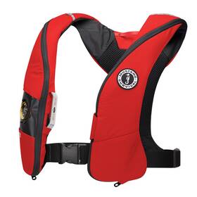Md5170-4-0 Mustang Survival Elite 120 Coastal Inflatable Pfd Red Md5170-4-0 Mustang Survival Elite 120 Coastal Inflatable Pfd Red