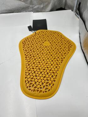 Xj-fb1-m Nbt Motorcyclistft Back Protector Armour Ce Fb Type Orange