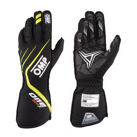 Ompib0-0771-a01-178-l Omp One Evo X Gloves Black Flo Yellow Large