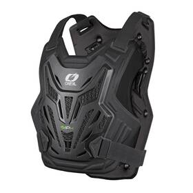 0459-099 Oneal Oftneal Split Lite Chest Protector Off-road Moto Black Size Small/medium