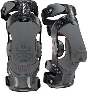 664-0494x Pod K8 3.0 Knee Brace - Pair Carbon/graphite Xl