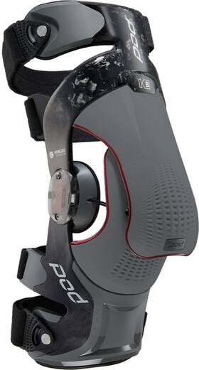 Pod 815742014389 K8 3.0 Carbon Mx Offroad Knee Brace Right Black Md