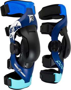 K4027-db238-yth Pod Youth K4 2.0 Danger Boy Le Knee Braces - Motocross Dirt Bike Offroad Atv K4027-db238-yth Pod Youth K4 2.0 Danger Boy Le Knee Braces - Motocross Dirt Bike Offroad Atv