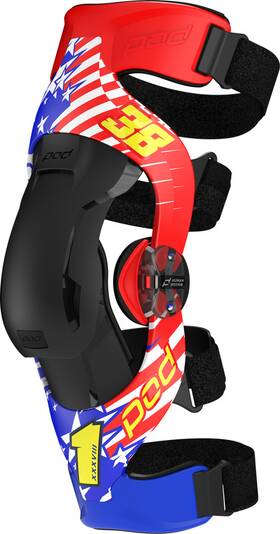 K4027-dble2-yth Pod K4 2.0 Haiden Deegan Danger Boy Le 2 Knee Brace Youth #k4027-dble2-yth