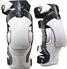 K830-clt-pr-xl Pod K8 3.0 Knee Brace Carbon Pr Carbon/white Xl - Advanced Protection And