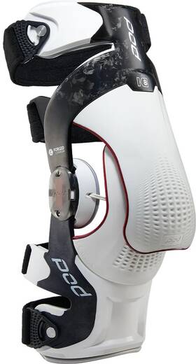 K830-clt-rt-xl Pod Wps664-0490x 664-0490x K8 3.0 Knee Brace Carbon Rt Carbon/white Xl