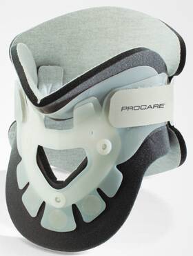79-83285 Procare Rigid Cervical Collar Transitional 172 Preformed Adult Regular Two-piece
