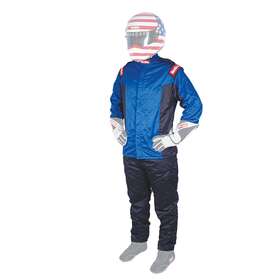 91619229 Racequip Nomex Multi Layer Racing Driver Fire Suit Jacket Sfi 3.2a/ 5 Blue Small 91619229 Racequip Nomex Multi Layer Racing Driver Fire Suit Jacket Sfi 3.2a/ 5 Blue Small