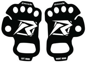 Risk Racing 850026126990 Palm Protectors Ultra Thin Black Extra Large