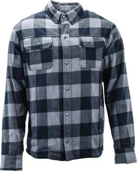 River Road 887337408521 Vise Flannel Moto Shirt - Large