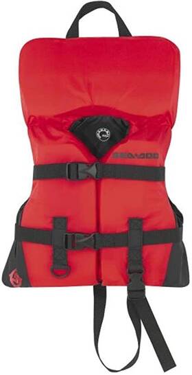 9003206030 Sea-doo Oem Kids Childrens Infant Youth Life Vest Jacket Pfd Red 9003206030 Sea-doo Oem Kids Childrens Infant Youth Life Vest Jacket Pfd Red