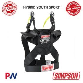 Hschd11 Simpson Racing Hybrid Youth Sport Child - Standard Quick Release/d-ring Anchors