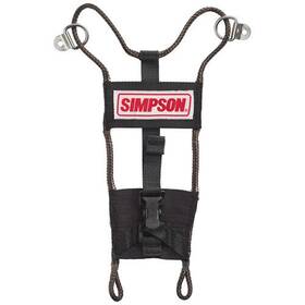 Simpson Racing 090127449912 Rhdcs Hybrid X Chin Straps
