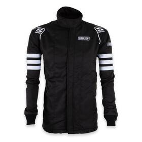 C402412 Simpson Racing Classic Sfi 5 Jacket Black - Xl