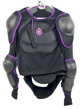 6737-05-530 Sixsixone 661 Adult Comp Pressure Suit Body Armor Medium Black Chest Protector