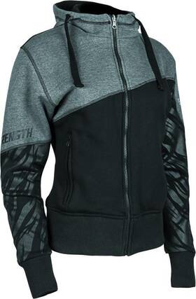 Speed And Strength 842854116748 Cat Outa Hell Hoody Grey/black Womens - Small