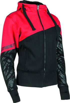 Speed And Strength 842854116823 Cat Outa Hell Hoody Red/black Womens - Small