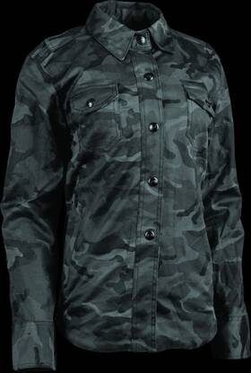 880441 Speed And Strength Society Armored Moto Shirt Womens Camouflage - 2xl