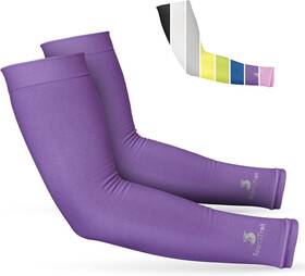 Stas-008 Sportstrail Cooling Arm Sleeves For Men And Women Breathable 1 Pair Purple