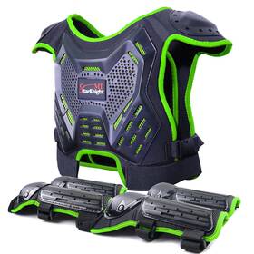 Aax043-clothes Starknightmt Youth Motorcycle Riding Protective Gear Atv Chest Protector Motocross Armor Suit