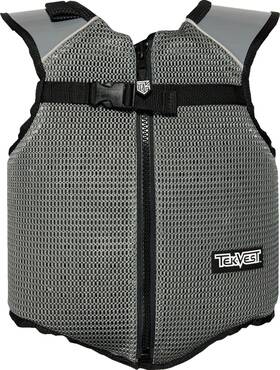 Embsml04-g Tekvest Spokemaster Lite Adventure Protective Vest Black/gray Md Embsml04-g Tekvest Spokemaster Lite Adventure Protective Vest Black/gray Md