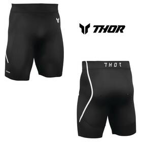 107375b Thor Comp Short Black Compression Base Layer Mx Offroad - Pick Size