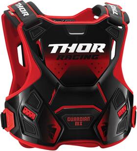 2701-0857 Thor Youth Guardian Chest Guard - Sm/md Red/black 2701-0857 Thor Youth Guardian Chest Guard - Sm/md Red/black