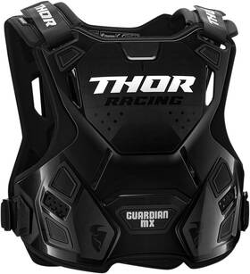 2701-0869 Thor Guardian Chest Guard - Xl/2x Charcoal/black