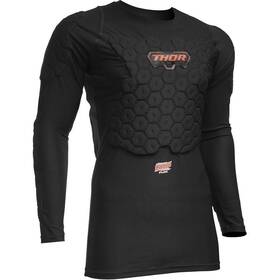 27010949 Thor 2025 Comp Xp Flex Deflector - Long Sleeve Black Small/medium