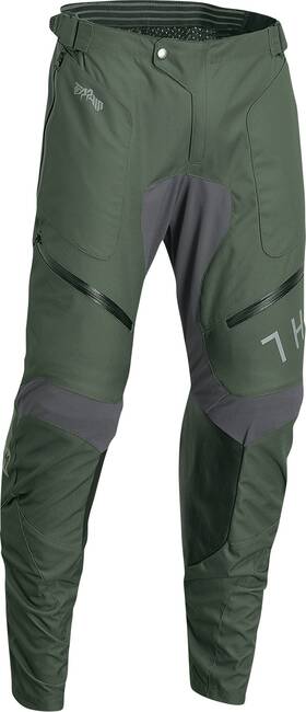 2901-10432 Thor Terrain In-the-boot Pants 34 Army Green/charcoal