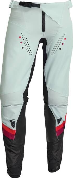 2902-0325 Thor Womens Pulse Rev Pants 5/6 Black/mint 2902-0325 Thor Womens Pulse Rev Pants 5/6 Black/mint
