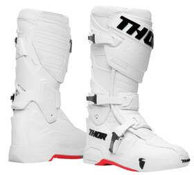 3410-2729 Thor Inch Radial Mx Motorcycle Boots Motocross Medial-abrasion Plate Frost Mens 9
