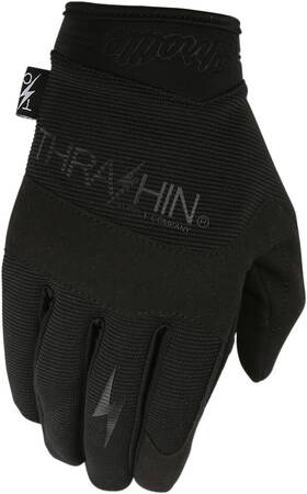 Cvt-00-10 Thrashin Supply Co. Black Covert Gloves Lg