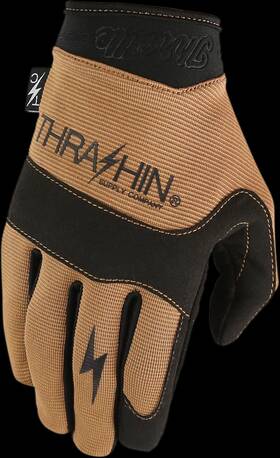 Cvt-05-09 Thrashin Supply Co. Tan Covert Gloves Md Cvt-05-09 Thrashin Supply Co. Tan Covert Gloves Md