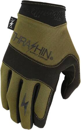 Cvt-06-11 Thrashin Supply Co. Green Covert Gloves Xl