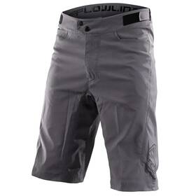 253906036 Tld Troy Lee Designs Flowline Shifty Short Shell - Mens Charcoal 38