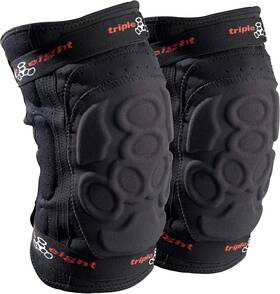 6.04353e Triple Eight 11 Exoskin Knee Pad For Skate And Skateboarding Medium