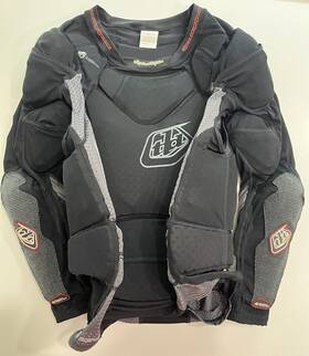 7855-hw Troy Lee Designs Full Body Armor Chest Protector Tld Mx Bmx Mtb Atv Size Large