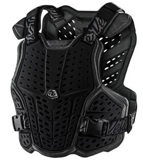 582003001tld Troy Lee Designs Rockfight Motocross Chest Protector Solid Black