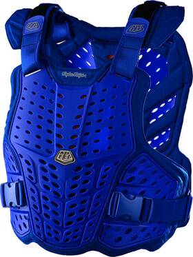 582003035 Troy Lee Designs Rockfight Chest Protector Blue Size Xlarge-2xlarge