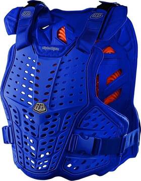 584003035 Troy Lee Designs Open Box Mens Rockfight Ce Chest Protector Blue Size Xl/2xl