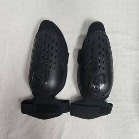 S590003002 Troy Lee Designs Tld Rogue Elbow Guards Mx Mtb Hard Shell Black Sm / Md Sample