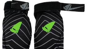 Es05001 Ufo Es05001#ks/m Spartan Elbow Guards - Black