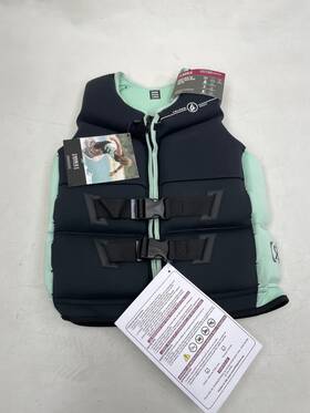 234105 Volcom / Ronix Capella 3.0 Womens Life Jacket Mint Black Size Large