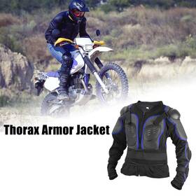 X Autohaux 734301751360 Size L Dirt Bike Motorcycle Riding Protective For Off-road Cycling Blue