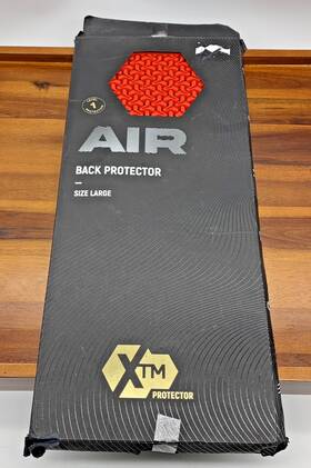 Xtm 250553234186 Air Back Armor Protection Pad Ce Level 1 Motorcycle Protector New