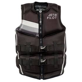 Wjp-21234-bk-md Yamaha Jetpilot Armada Neoprene 2-buckle Pfd Md Black