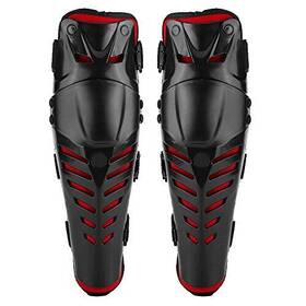 Ymiko 182422951724 Motorcycle Knee Shin Guards Protective Gear For Racing Motocross 1 Pair