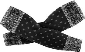 Zan Headgear 642608055701 Sportflex Arm Sleeves Classic Bandanna Lg