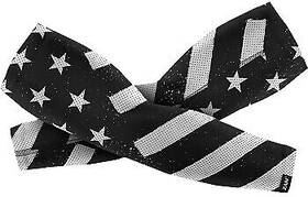 Al091md Zan Headgear Sportflex Series Arm Sleeve Black White Medium U.s.a. Flag